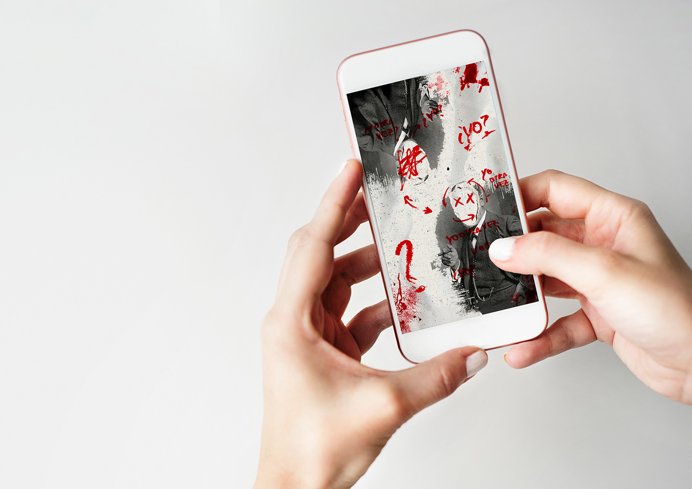 Image may contain: person, holding and hand